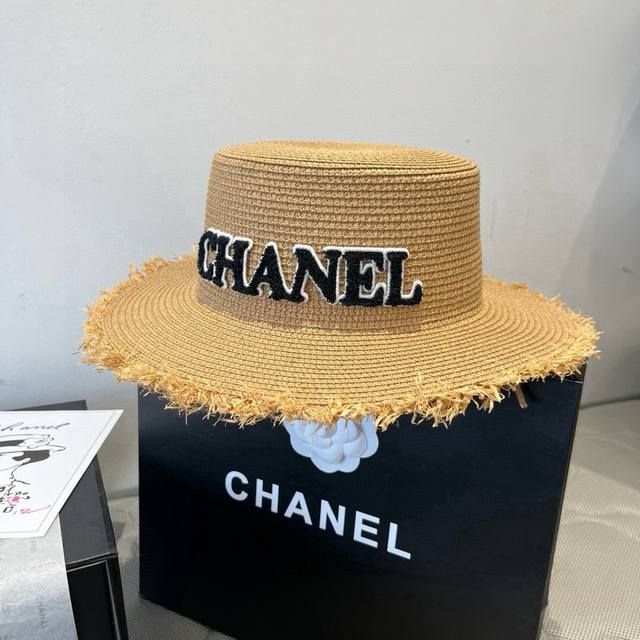 Chanel香奈儿平顶礼帽
