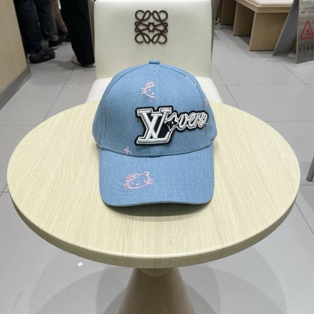 Lv 路易威登棒球帽 简约大气 高逼格好物～格调有个性 Logo 四季款 轻盈透气！质量超赞