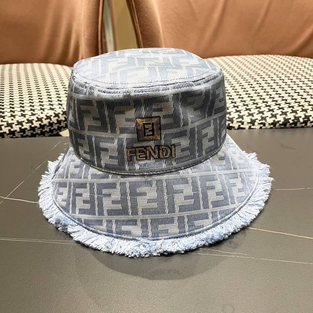Fendi 芬迪 2025早春新款韩版时尚原单渔夫帽 官网新品简约大气 細節做工完美爱不释手亲，赶紧入手吧男女同款