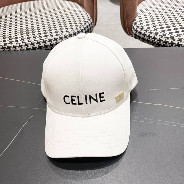 Celine赛琳 2025新款重设计款棒球帽，新款出货，大牌款超好搭配，赶紧入手！