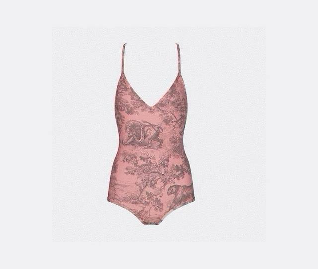 Dior迪奥 官方新款连体泳衣比基尼，S M L Xl