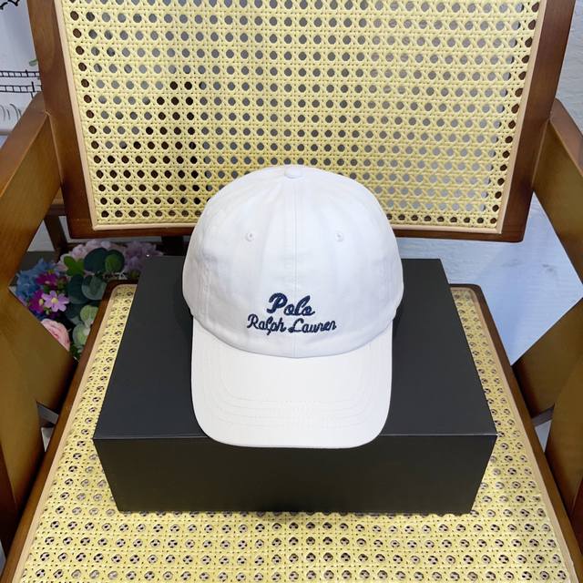 跑量 Polo～新款棒球帽 甜酷棒球帽~时髦精必备款！ 软顶休闲帽型 舒适柔软 采用斜纹棉质面料 既是素颜神器又是穿搭的点睛之笔！男女同款