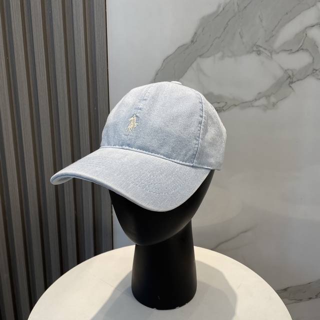 保罗 Polo 经典刺绣牛仔棒球帽，太阳帽，4D刺绣，精工细做缝制而成！休闲时尚 郊外运动，假日外出少不了的必备单品哦！时尚与潮流并进，值得拥有！