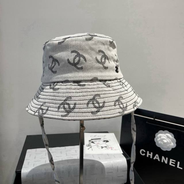 Chanel香奈儿高端定制渔夫帽，头围57Cm