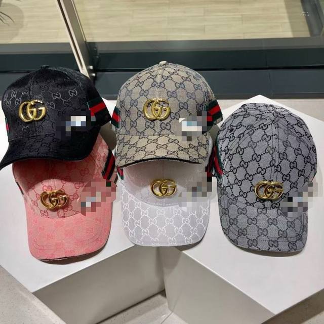 Gucci古奇 2025专柜新款简约刺绣款棒球帽，很潮！休闲运动款，经典制作，超级好搭衣服！