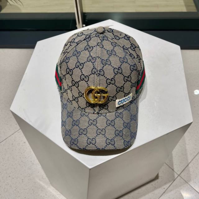 Gucci古奇 2025专柜新款简约刺绣款棒球帽，很潮！休闲运动款，经典制作，超级好搭衣服！