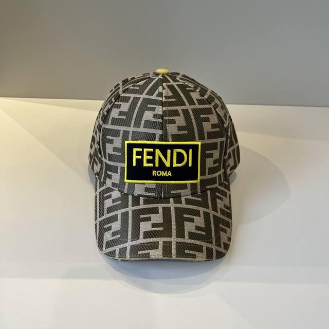Fendi芬迪 老花系列棒球帽 经典Ff中古单品，气质穿搭单品，质量杠杠