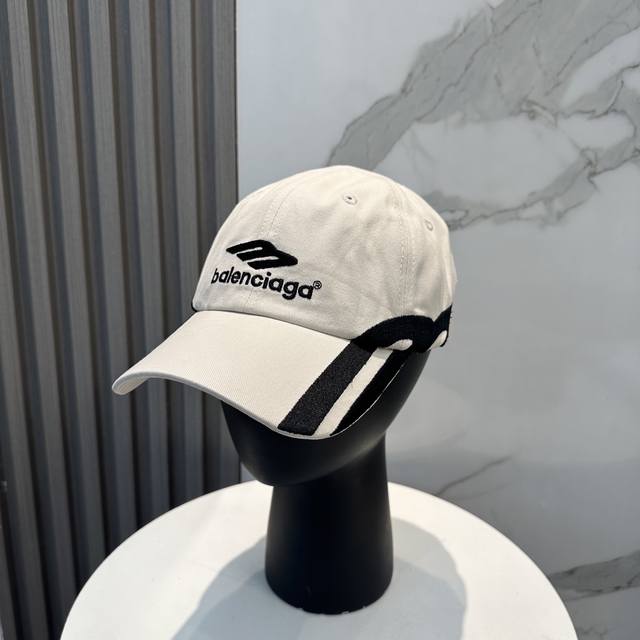 新品Balenciaga巴黎世家新款棒球帽 现货秒发简约时尚超级无敌好看的帽子！情侣款！原单货比起其他帽子的优势，