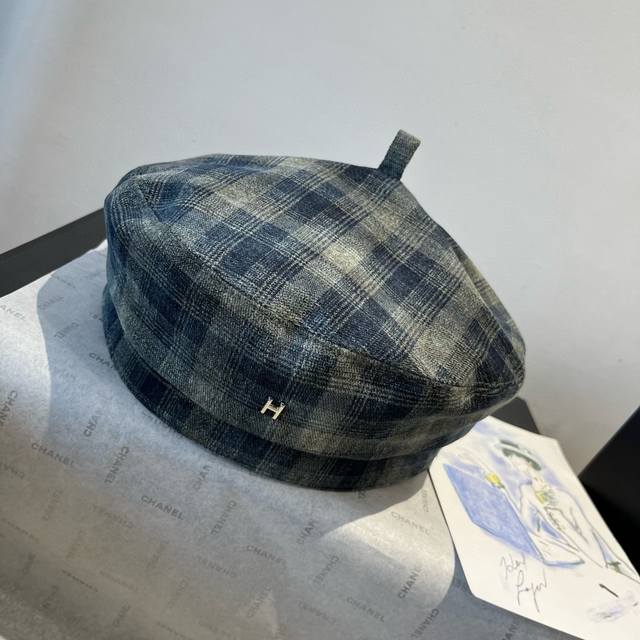爱马仕新款贝雷帽，春夏款，头围57Cm
