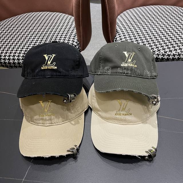 Lv路易威登 经典棒球帽，四季可用，出门必备，非常显脸小
