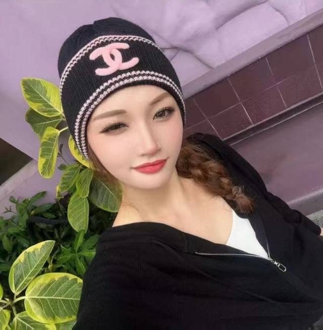 Chanel香奈儿针织毛线帽