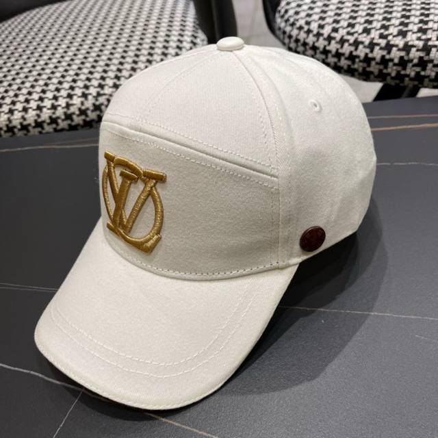 路易威登Louisvuitton2025新款早秋棒球帽 Lv棒球帽，简约大气，男女通用