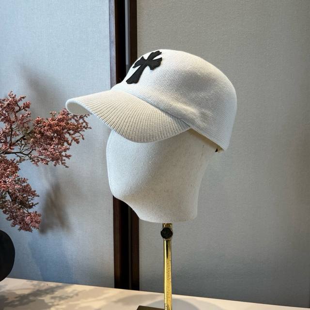 克罗心鸭舌草帽，定制款骑士帽，头围57Cm