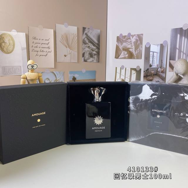 高端品质 爱慕410133#回忆录男士 Ml Amouage Memoir Man, 2010 品牌：Amouage 调香师：Karine Vincho. 属性
