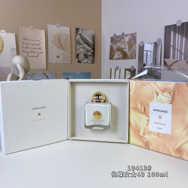 爱慕化蝶43号女士香水100Ml 一比一质量爱慕10413#化蝶女士43 100Ml Amouage Honour 43 Woman, 品牌：Amouage 属