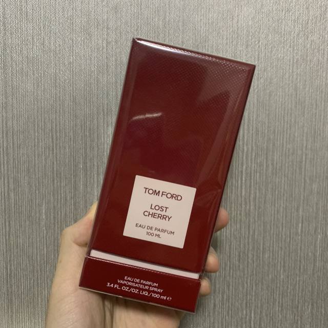 专柜品质 最高版本 汤姆 福特 落红樱桃 落樱甜情 Tom Ford Lost Cherry, 2018 Tf香水 香调：东方花香调 前调：酸樱桃 烈酒 杏仁