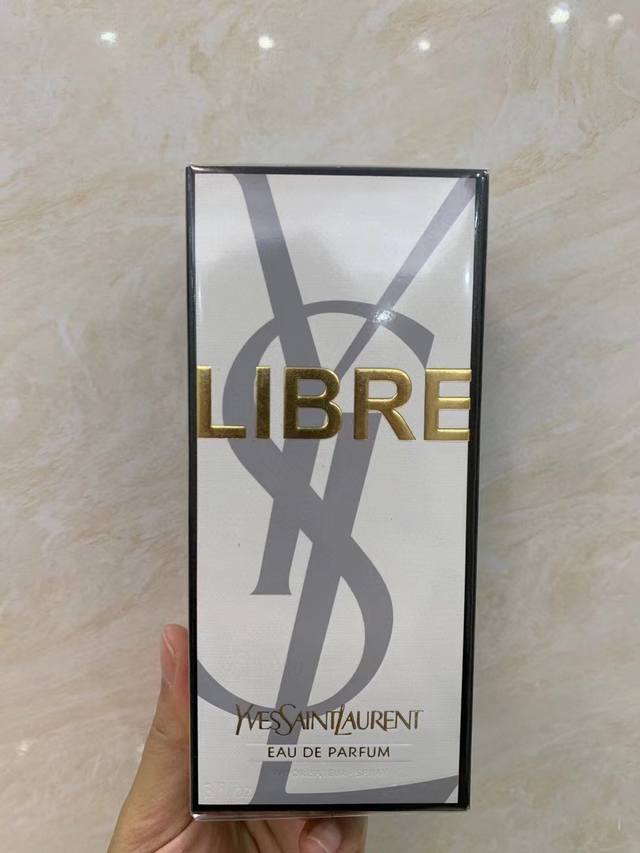 专柜品质 Ysl 圣罗兰 秋季新款女士香水自由之香Libre Edp浓香刻字 Ml.