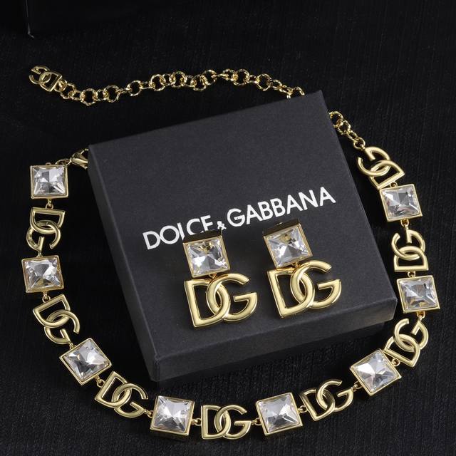 Dolce&Gabbana 杜嘉班纳 D&G项链 耳钉