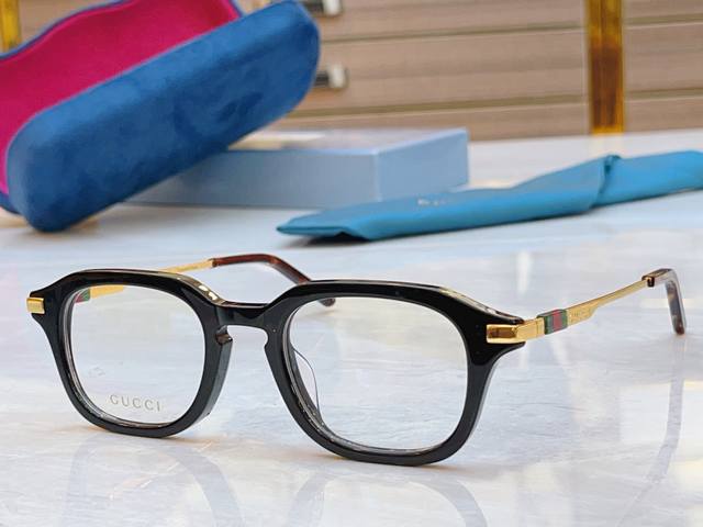 Gucc* 古*驰新款眼镜架，Model：Gg1891O，Size：49口21-145 L