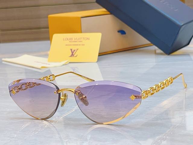 Louis Vuitto* 路易*威登新款太阳镜，Model：Z3015U，Size：61口15-140