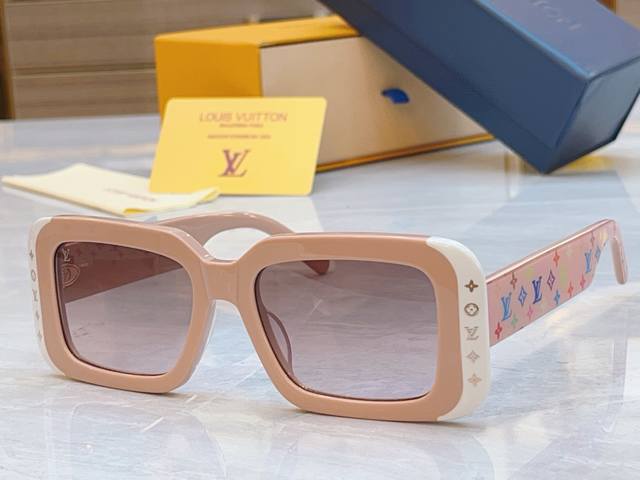 Louis Vuitto* 路易*威登新款太阳镜，Model：Z1653W，Size：54口19-148