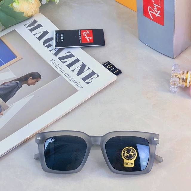 Rayba*2025新款新款玻璃太阳镜 男女同款墨镜时尚潮流眼镜 户外出