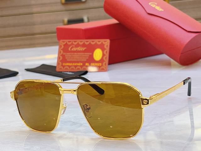 Cartie* 卡地*亚新款太阳镜，Ct0424S ，Size:59口15-140