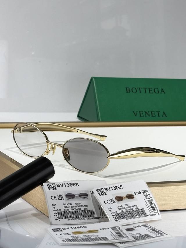 变色 photo Chromic Bottega Venet* Mod：Bv1386S Size：57-21-135 Sandine Aviator 沙丁鱼造型