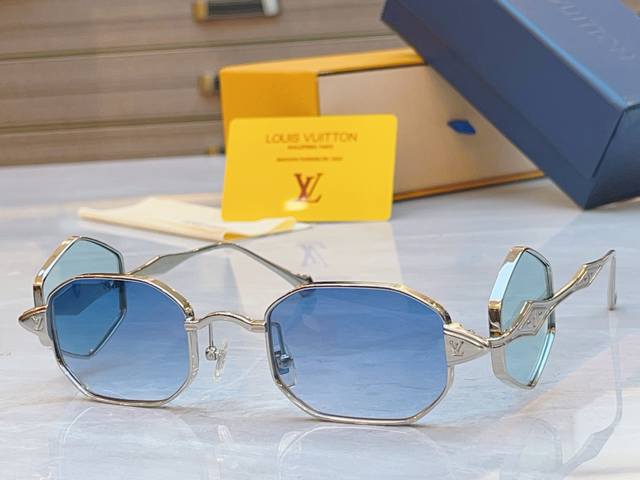 Louis Vuitto* 路易*威登新款太阳镜，Model：Z U，Size：50口24-145