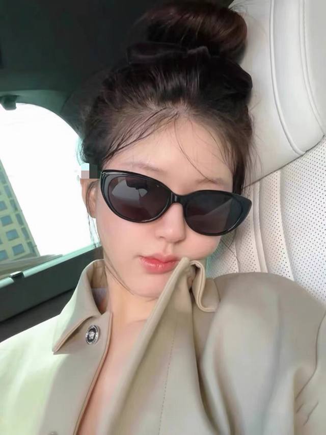 Louis Vuitto*个性大框猫眼太阳镜女欧美异域风墨镜遮阳防紫外线出行墨镜