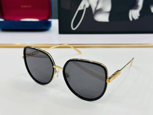 Gucc* 古家 Gg1620 系列 Size：59口18-145 K超绝品质太阳镜