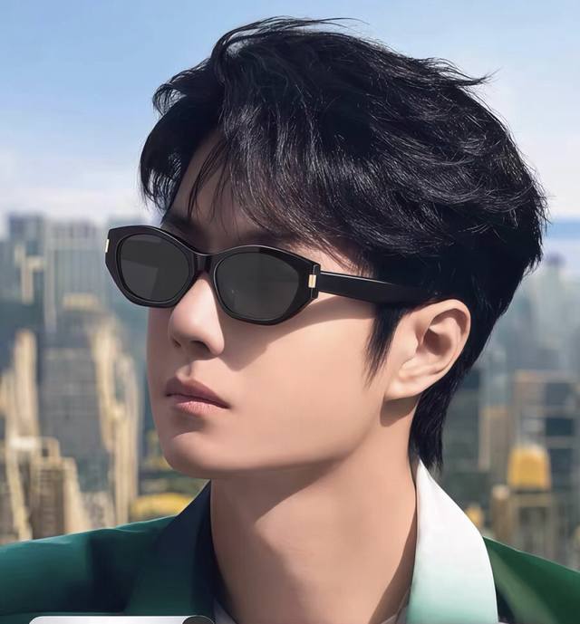 Louis Vuitto*辣妹猫眼墨镜女高级感2025新款海边防晒偏光防紫外线太阳眼镜
