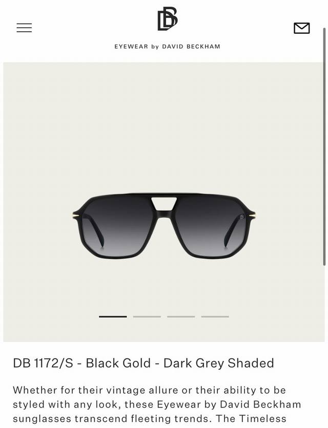 david Beckha*Model：Db 1172Size：59口16-145