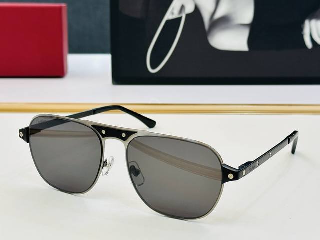 cartie* 卡家 太阳镜 Ct0532S Size：58口17-145 电镀工艺精湛气质十足！Cc男女同款太阳镜