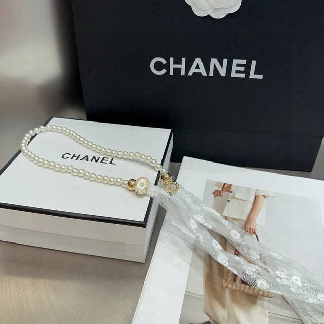配包装盒 Chanel 香奈儿 最新款小香多功能发带、腰带，超级好看！名媛范儿十足，小仙女必备