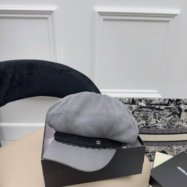 Chanel 气质高级感八角帽 云朵版型显脸小