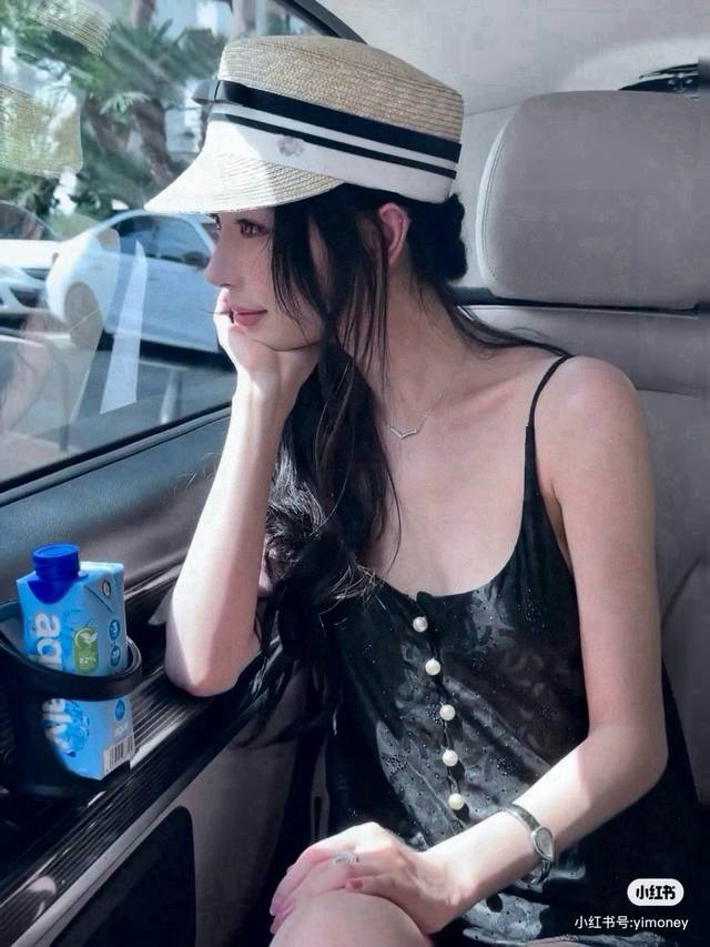 Chanel香奈儿鸭舌军帽，遮阳帽，头围57Cm