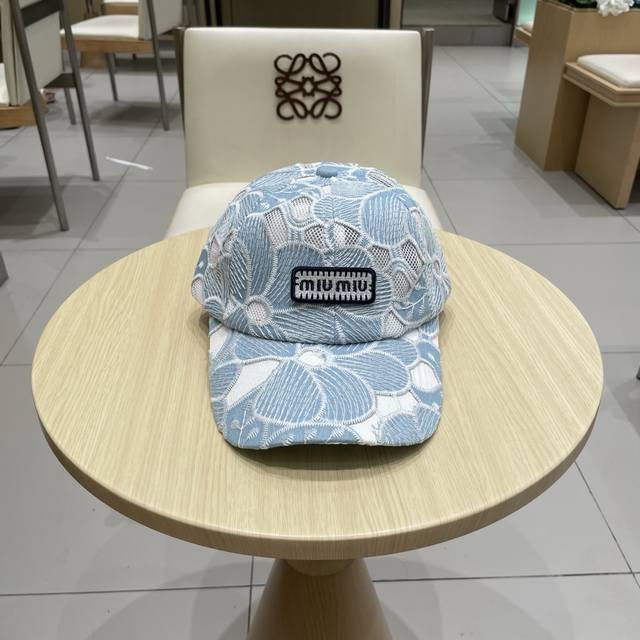 Miumiu缪缪 简约棒球帽 当下爆热的色系-街头感十足！ 潮流百搭，小红书种草，毒药 Get上你们的男朋友，
