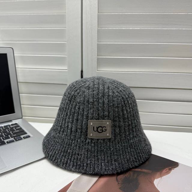跑量 Ugg～新款羊毛渔夫帽 羊毛针织桶帽，秋冬新配色,