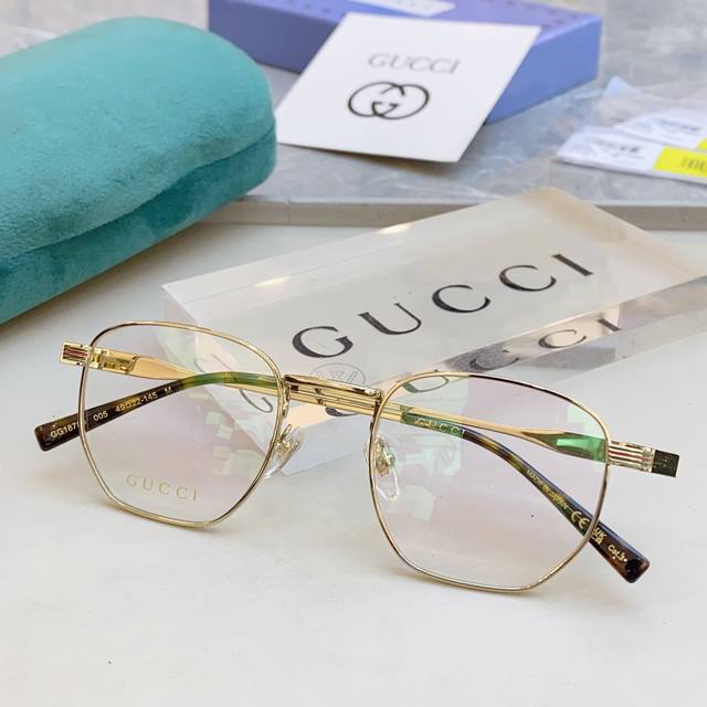 Gucc* 古*驰新款光学架，Gg1878O，Size:49口22-145