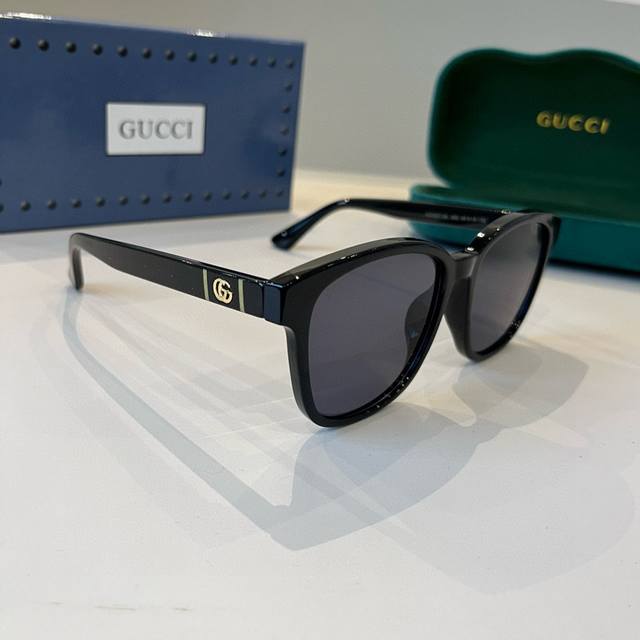 Gucci古奇 官方早春新款，众多明星同款新款大框墨镜 ，宝丽来超清太阳镜