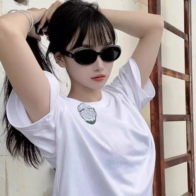 Gentle Moster Gm 2025新款复古圆形墨镜男女韩版太阳镜防紫外线时尚百搭拍照出片 型号：La Mode