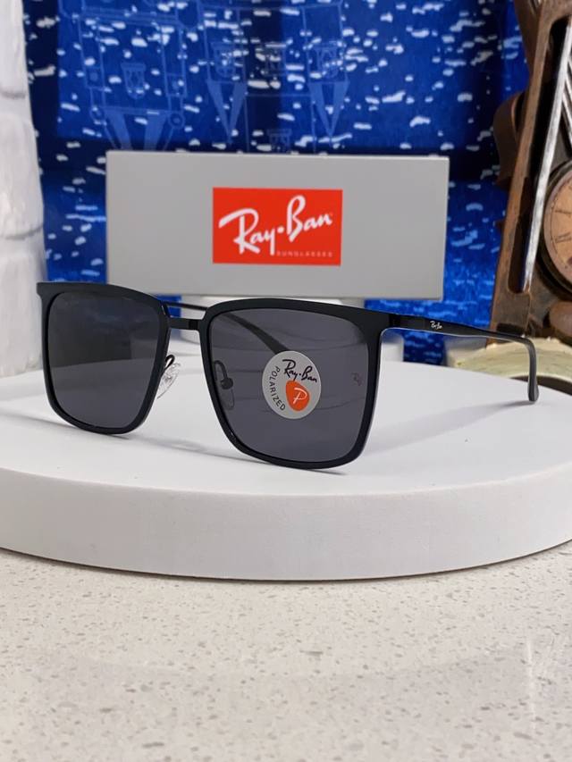 Rayban雷朋 2025新款偏光男女通用 时尚休闲金属方框驾车专用 Rb8929