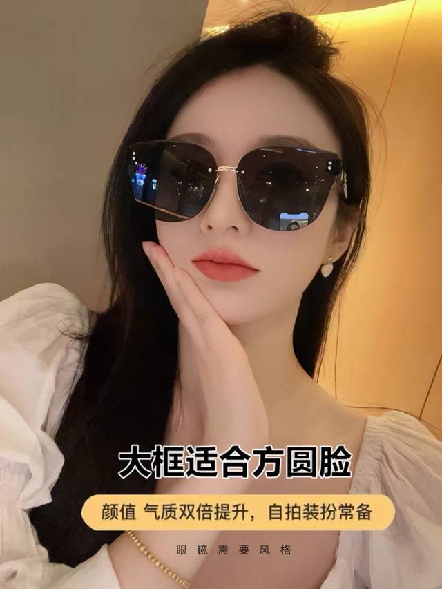 Dio*气质墨镜女款2025新款适合方圆脸高端女士防紫外线开车太阳镜