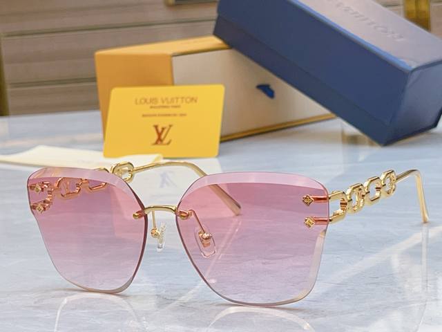 Louis Vuitto* 路易*威登新款太阳镜，Model：Z2142U，Size：63口14-140