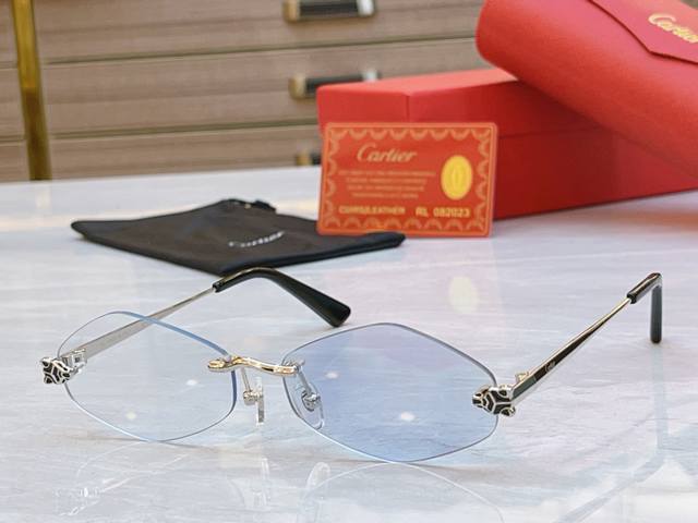 变色 ， Cartie* 卡地*亚新款太阳镜，Ct0433S，Size: 52口20-140