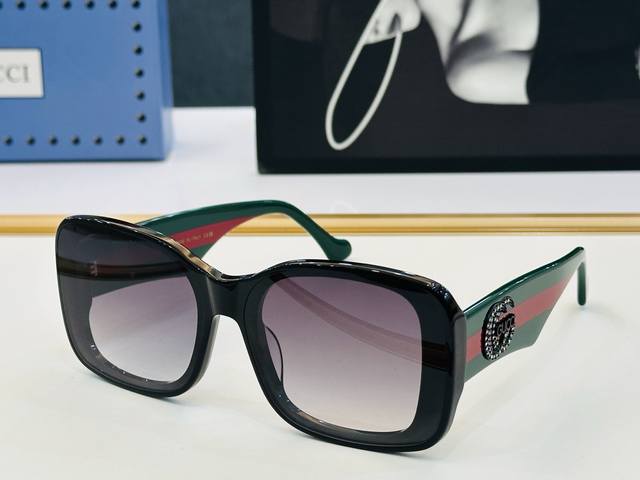gucc* 古家 Gg1644 系列 Size：65口14-145 Xl超绝品质太阳镜