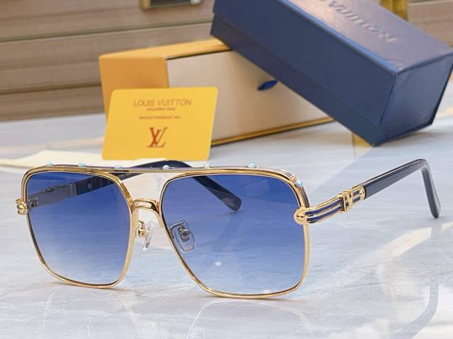 Louis Vuitto* 路易*威登新款太阳镜，Model：Z U，Size：61口14-145