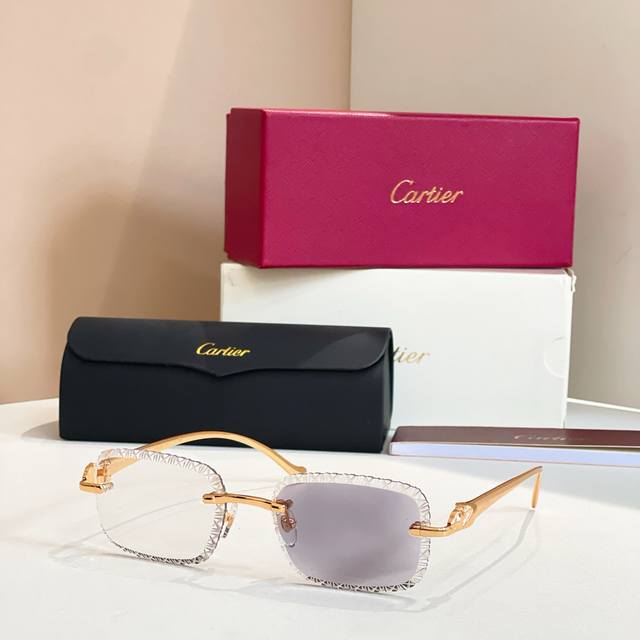 cartie*Model：Ct08226J 06122W Size: 135变色镜片～