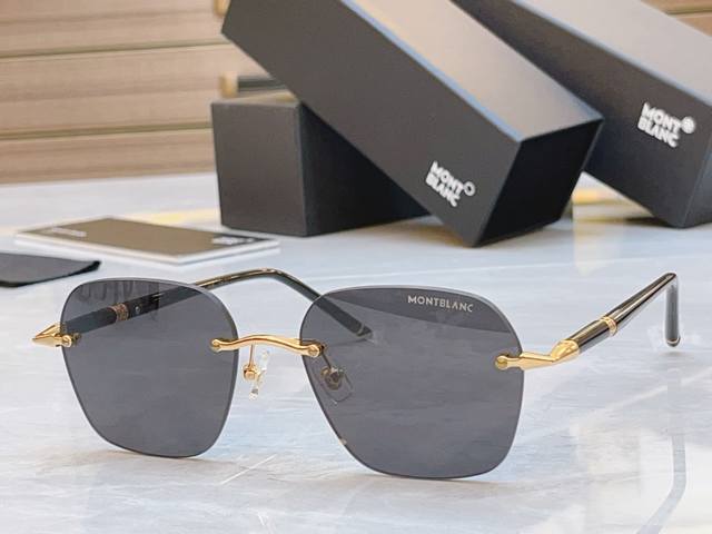 Mont Blan* 万宝*龙新款太阳镜，Model:Mb0703S，Size:56口18-145